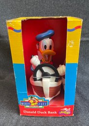 J61 Mickeys For Kids Donald Duck Bank