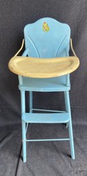 J294 Vintage Children's Toy High Chair Needs Small Repair