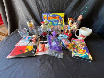 P73 Vintage Happy Meal Toys And McDonalds Merchandise