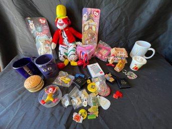P74 Vintage Happy Meal Toys And McDonalds Merchandise