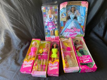P85 Barbie Doll Lot In Original Boxes