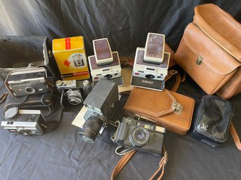 P94 Cameras Two Polaroid Sx-70s