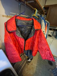 J25- Womens Oriental Red Jacket