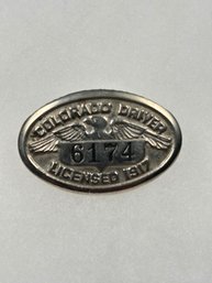 A48 Colorado Chauffeur Badge 1917 #6174