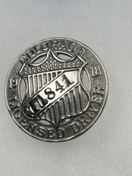 A53 Colorado Chauffeur Badge 1918 #11841