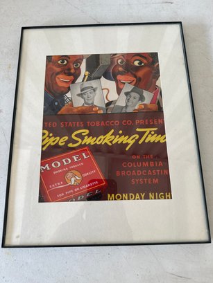 Vintage Pipe, Tobacco Advertisement