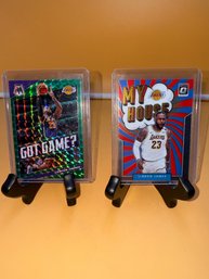 Lot Of Two LeBron James Cards