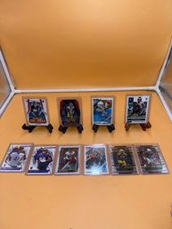 Lot Of Ten Rookie Football Cards