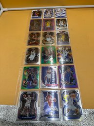 Lot Of 18 Basketball Cards