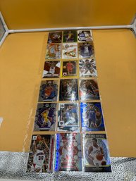 Lot Of 18 Basketball Cards