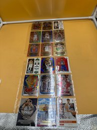 Lot Of 18 Basketball Cards