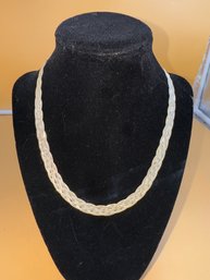 Braided Sterling Silver Necklace