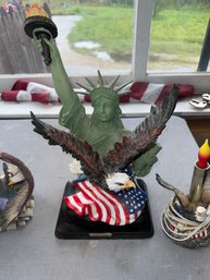 Large Lot Of Americana Figures