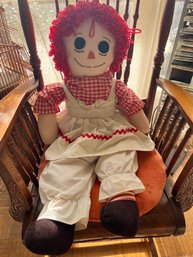 Large Raggedy Anne Doll