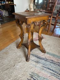 Victorian Antique Side Table Jewelry Box