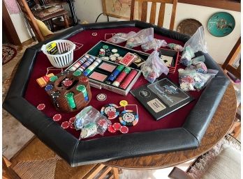 Large Poker Lot Tons Of Poker Chips