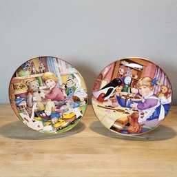 2 Limited Edition -  Carol Lawson Plates LITTLE DOCTOR By Carol Lawson