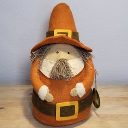 Pilgrim Gnome - Heavy Bottom Stand Up Holiday Decor