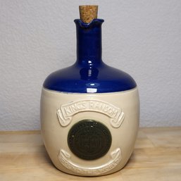 Vintage Ceramic Stoneware King's Ransom Bottle, Scotch Whiskey