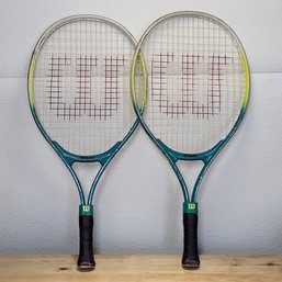 2 Wilson Pete Sampras Racquets