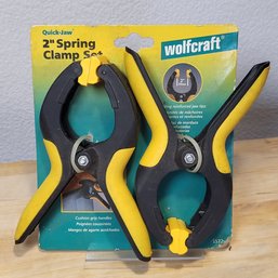 NEW Spring Clamp Set, 2' Wolfcraft