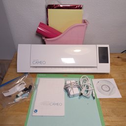 Silhouette Cameo 2 Cutting Machine - Vinyl Craft With Power Cord & Accessories