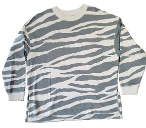 American Eagle Medium Womens Sweater - Zebra Pattern