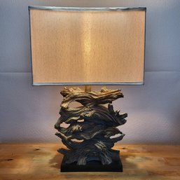 Safavieh Stacked Driftwood Table Lamp 24'