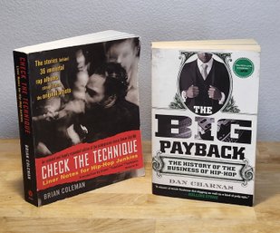 2 Hip-Hop Books - Check The Technique & The Big Payback