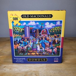 Dowdle 'Old MacDonald' 500 Piece Puzzle