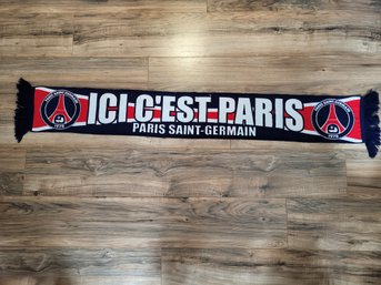 Paris Saint-Germain 'ICI C'EST PARIS' Scarf Official PSG Merchandise