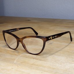 Versace Tortoise Shell Eyeglasses Frames