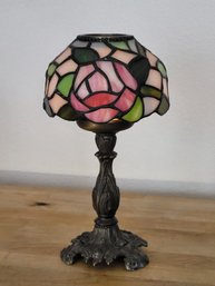 Tiffany Style Stained Glass Candle Holder