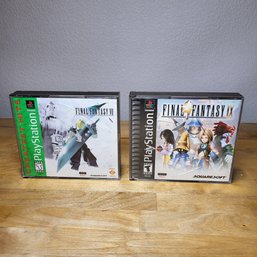 Final Fantasy 7 & 9  (VII & IX)  Playstation PS1 All Discs Included