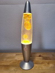 Vintage Yellow Lava Lamp  13'