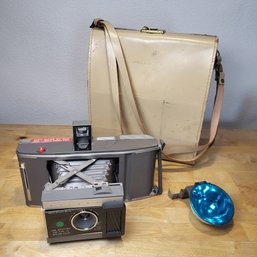 Vintage Polaroid J66 Land Camera With Case
