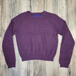 Aeropostale Medium Womens Purple Knit Sweater