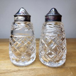 Waterford Crystal Salt & Pepper Shakers Set