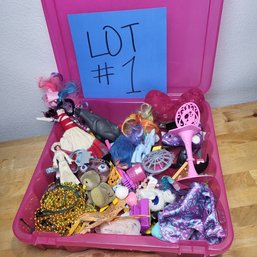 Toy LOT #1 - Mystery Bin Of Lightly Used Treasures