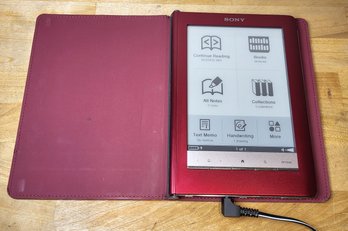 Sony Touch Edition - Digital Book Reader  PRS-600 - Red