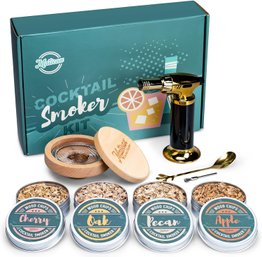 Cocktail Smoker Kit, 8-Piece Whiskey Smoker Kit