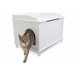 Chewy Bench Catbox Litter Box Enclosure