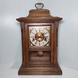 Paragon Mantle Clock With Franz Hermle 351-020 Movement West Germany