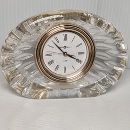 Howard Miller Small Glass Mantle Clock