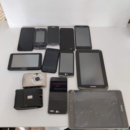 Lot Of Phones, Tablets, And A Camera