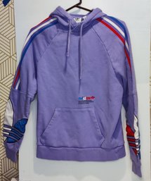 Small Adidas Purple Hoodie