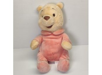 Disney Babies Winnie The Pooh Plush Doll Pink Pajama 10' Lovey Soft Toy Stuffie