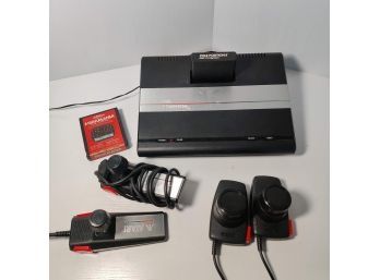 Atari 7800 Pro System With Controllers And 2 Games