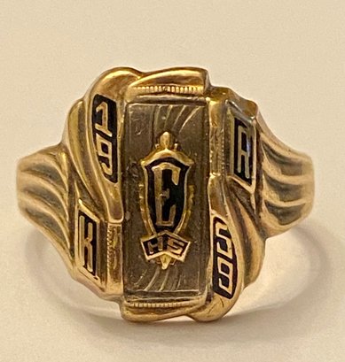 10kt Gold Vintage Class Ring