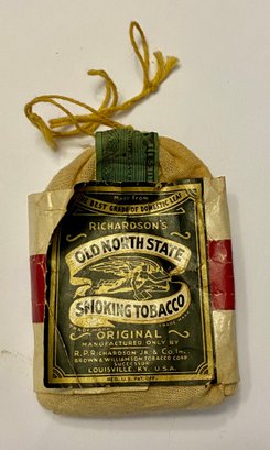 Old North State Tobacco Bag W/ Contents